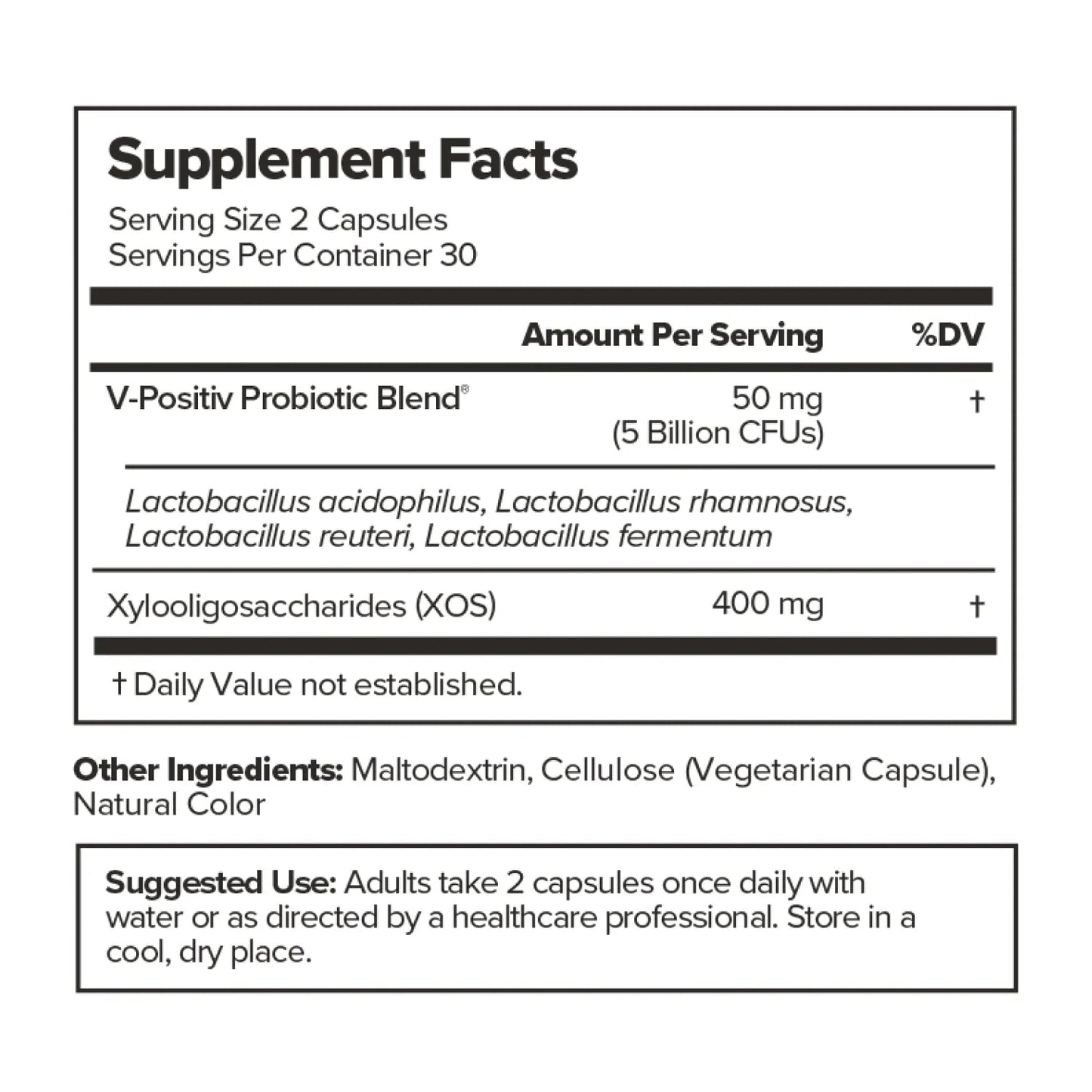 Vaginal Probiotic Capsules
